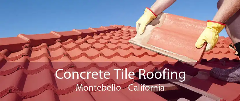 Concrete Tile Roofing Montebello - California